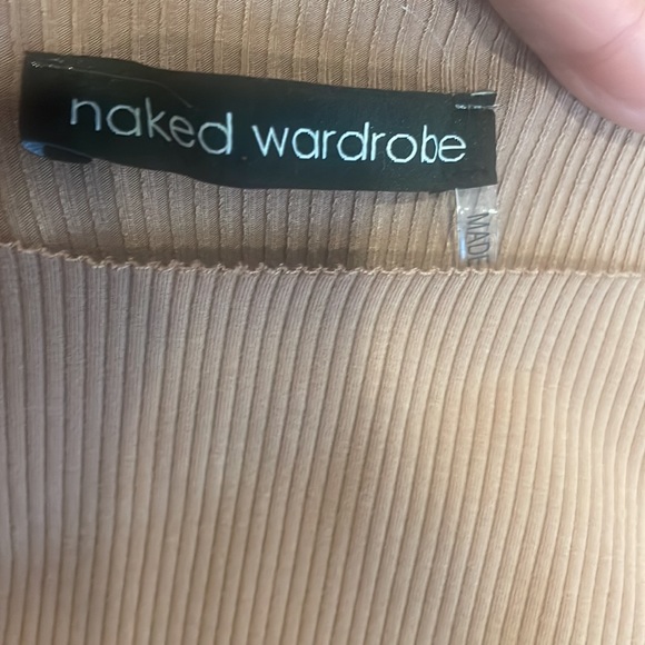 NWOT NAKED WARDROBE SNATCHED UP CROP TOP Size XL - Picture 3 of 8
